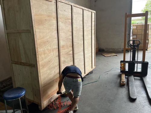 أحدث أخبار الشركة عن آلة التعبئة المنسوجة المخصصة جاهزة للشحن