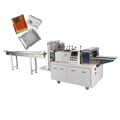 5.5KW المناديل الصحية آلة تغليف وختم الجانب 4 الكربون الصلب