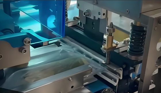 Good price آلة تعبئة الوسادة الفراغية مع طريق القطع للأغذية والخضروات الانترنت