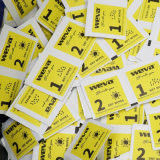 الرطب الجاف استخدام آلة مسحة الكحول 5kw أربعة الجانب ختم آلة التعبئة والتغليف CE