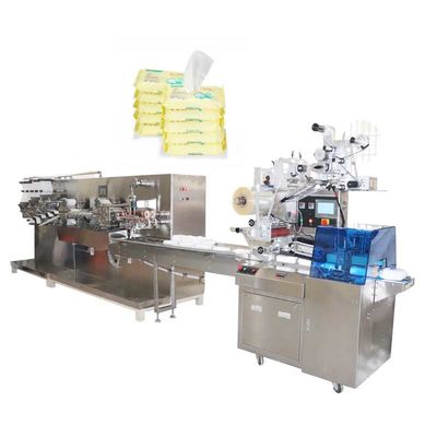 30 - 120PC آلة إنتاج المناديل الرطبة مع 5 مسارات قطع
