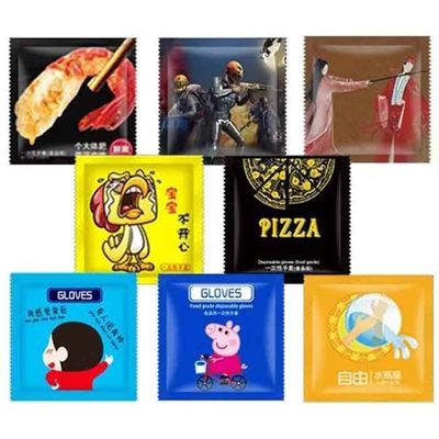 Good price يتم التحكم بالكامل بواسطة محركات سيرفو عالية السرعة PE قفاز طي حزمة آلة للحزم السريع والدقيق الانترنت