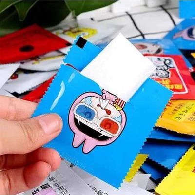 70PCS / Min آلة التعبئة الأربعة الجانبية للخاتم القفاز PE المستخدمة مرة واحدة 2 في 1 آلة التعبئة