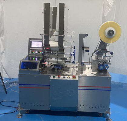 1.5KW آلة تغليف القش 0.4-0.6Mpa ضغط الهواء 0.3m3 / دقيقة من استهلاك الهواء