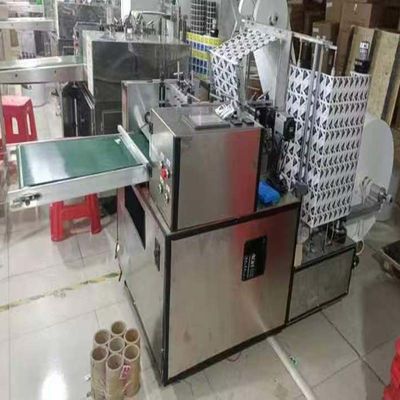 آلة التغليف الميكانيكية ذات القيادة الأربعة الجانبية 220 فولت 5 كيلوواط 6 خطوط إنتاج مسحوق الكحول